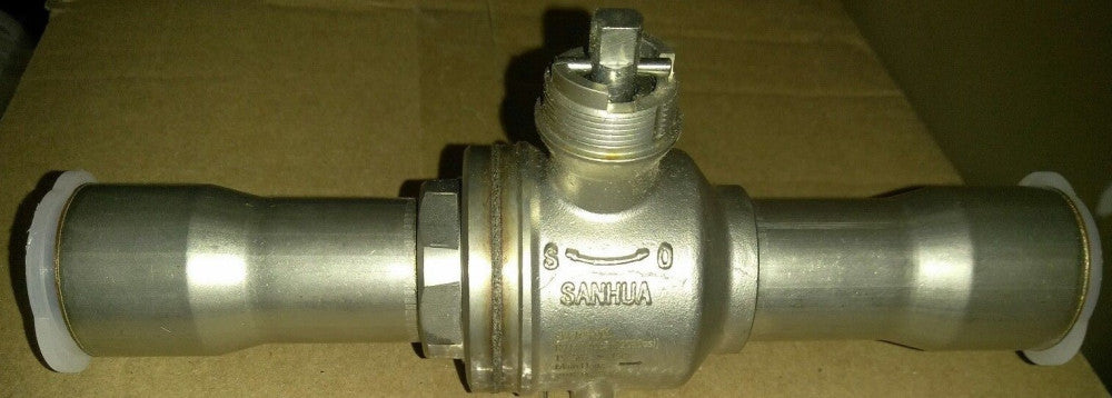 HILL PHOENIX REFRIGERATION BALL VALVE 1-18 SOLDER