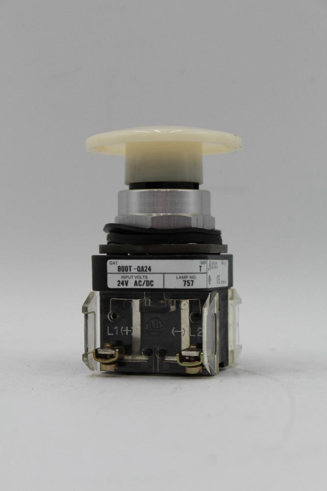 Allen-Bradley 800T-QA24 White Push Button