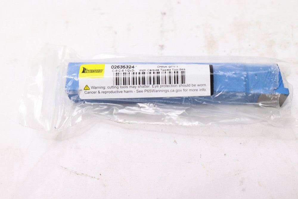 Interstate Square Nose Single Point Tool Bit 1/2" x 1/2" 02635324