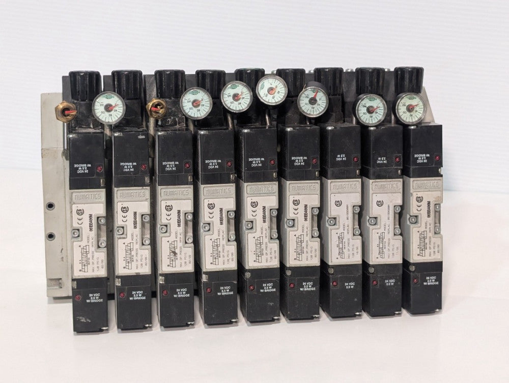 Numatics Solenoid Distribution Block Assembly with 061BB400M 24VDC, 2.5W, Bridge