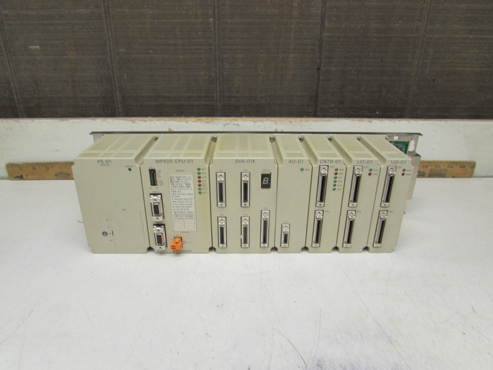 YASKAWA MP920 , CPU-01, PS-01, SVA-01a , AO-01, CNTR-01, 2- LIO-01 , MAKE OFFER!