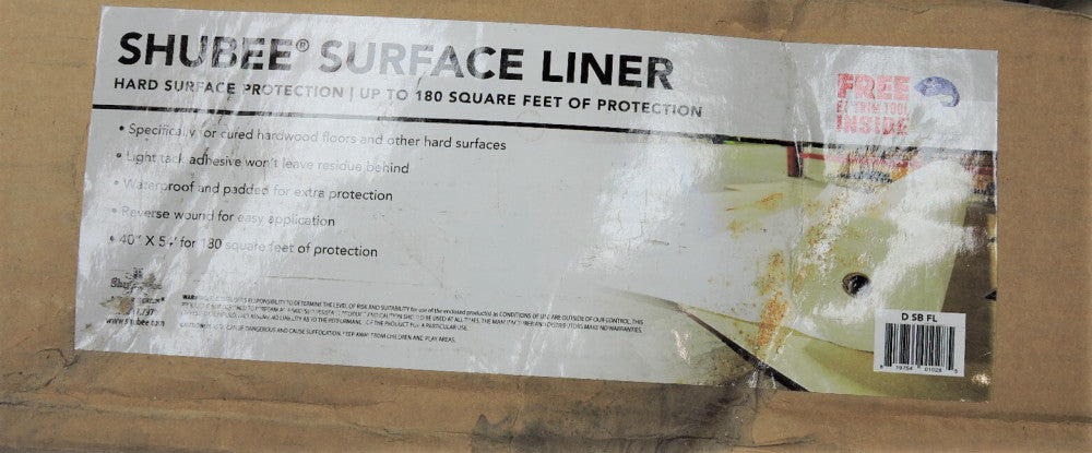 ShuBee Surface Liner 40" x 54' D SB FL (180 square feet)