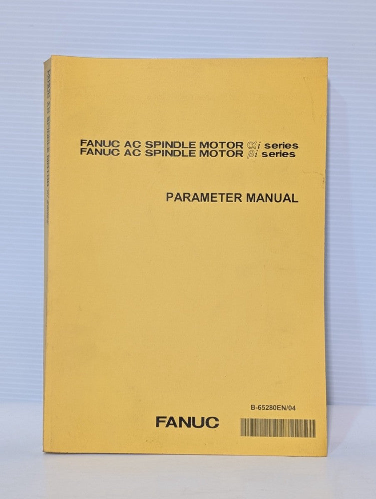 FANUC ai & Bi Series AC Spindle Motor Perimeter Instructional Manual, as shown