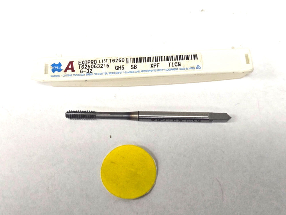 HSS-CO 1625063215 1964 NO 6-32 NC GH5 SB