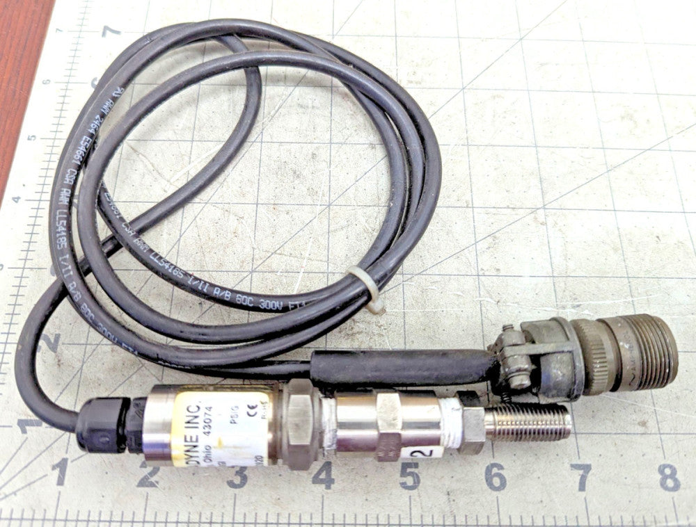 Omega Omegadyne PX309-150GI Pressure Transducer 0-150PSI Working Pull [A3B5]#2