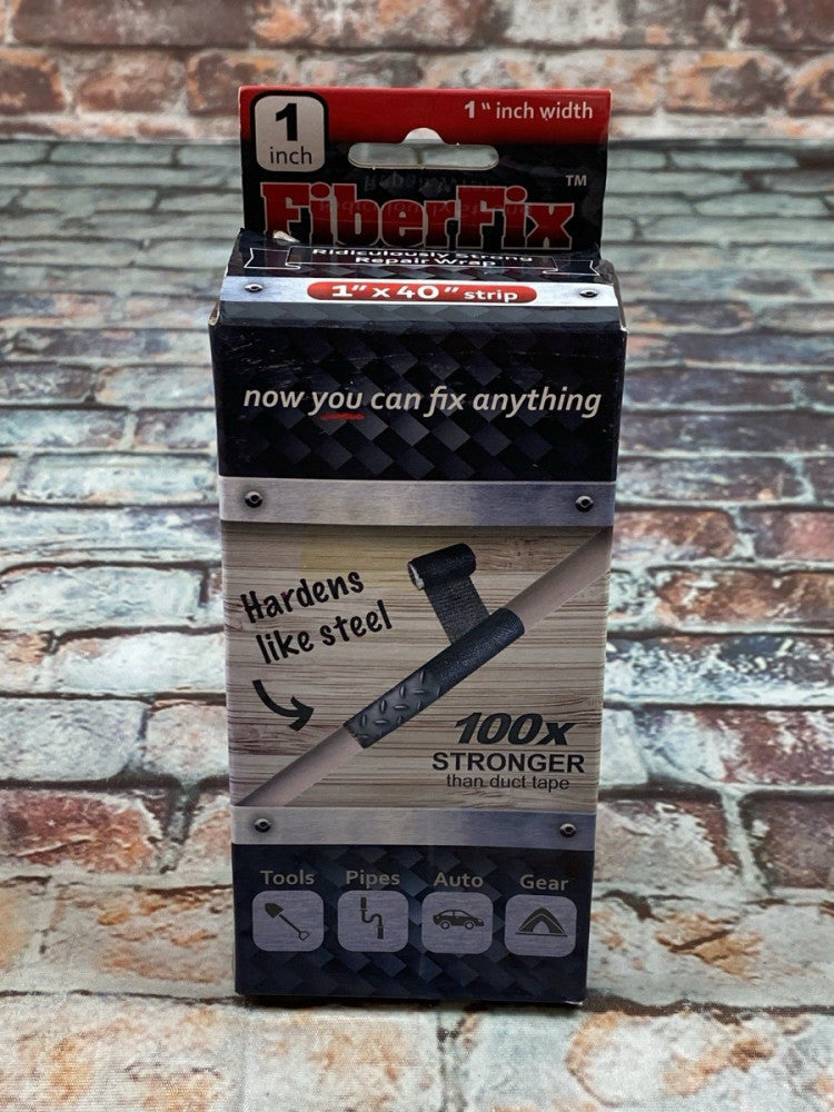 FiberFix 1”x40”Repair Wrap Waterproof 100x Stronger than Duct Tape Expired 2017