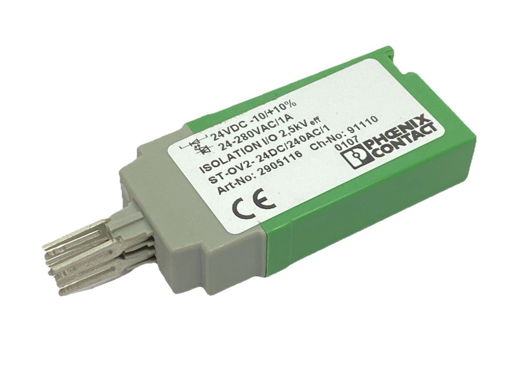 Phoenix Contact ST-OV2-24DC/240AC/1 Plug-In Solid State Relay 2905116