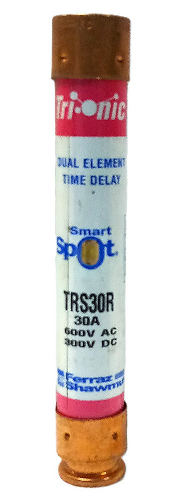 Ferraz Shawmut TRS-30RID  600/300 V AC/DC 30 A Current-Limiting Time-Delay Fuses