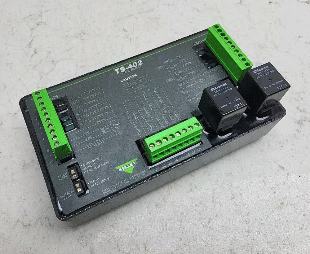 Kelley TS-402 PLC Control Module / Rack Used See Pictures For Details 