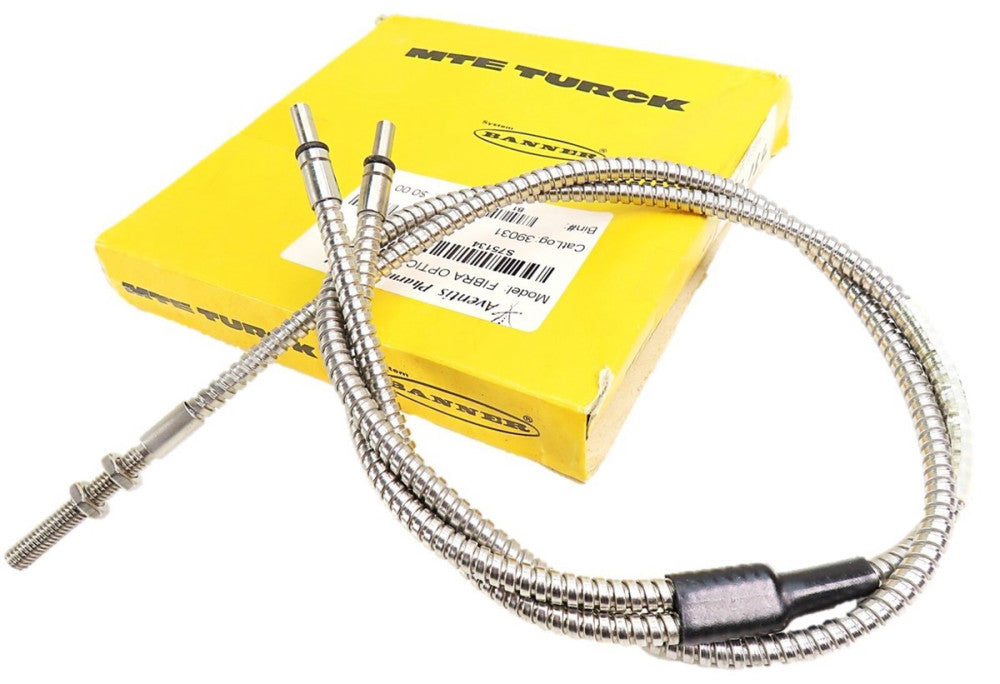 Banner BT23SM6 Stainless Steel High Temperature Fiber Optic Sensor NEW IN BOX