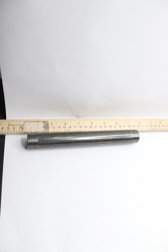 Everflow Pipe Nipple Schedule 40 Black Malleable Iron 3/4" x 8" NPT Male
