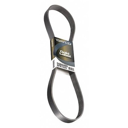 Dayco 5100495 Serpentine Belt,Industry Number 10Pk1255
