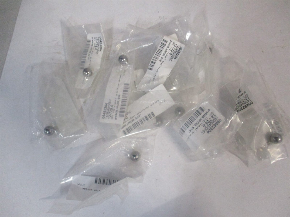 SPI (12-729-0) 5/16 Inch Diameter Chrome Steel Gage Ball - Lot of 12