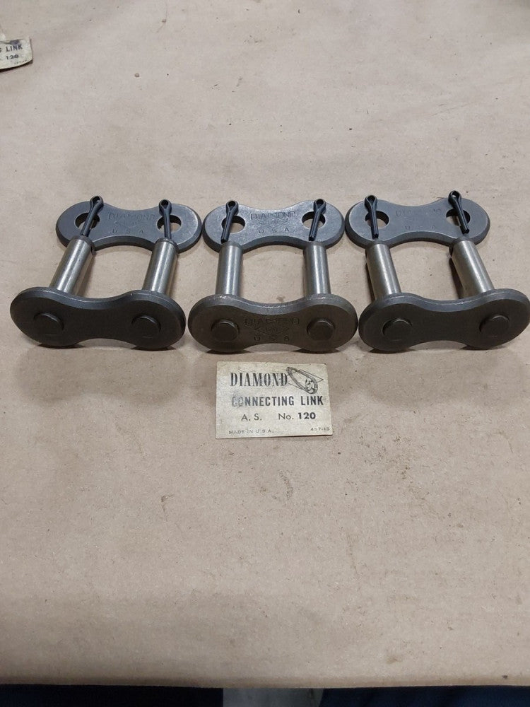 DIAMOND Connecting Link A.S. NO 120 457-15 (LOT OF 3)...A59