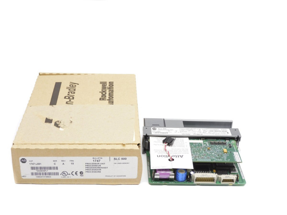 ALLEN BRADLEY 1747-L551 SER. C F/W 10 24VDC 1A NSMP