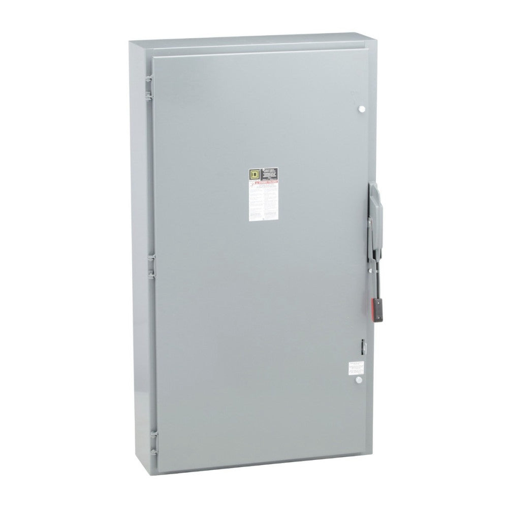 New Square D H325N 400 Amp Fusible Safety Disconnect Switch 3 Pole 240 VAC