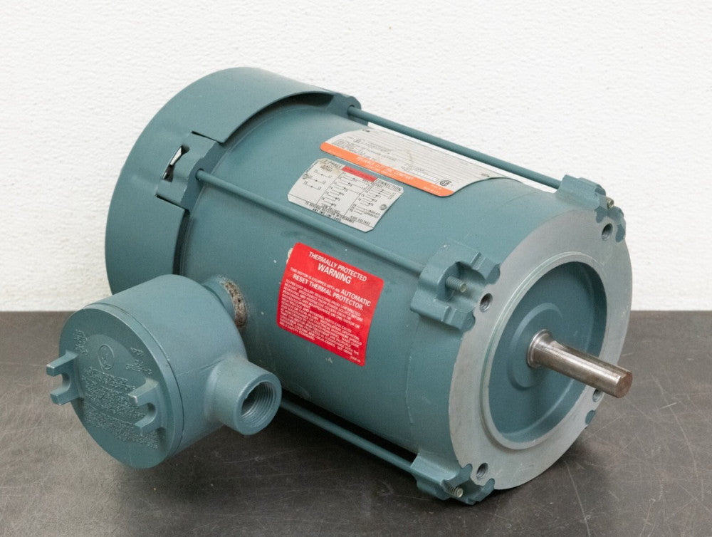 Reliance P56J2337M Electric Motor 3/4 HP 1725 RPM 3-PH 208-230/460 Volt 56C