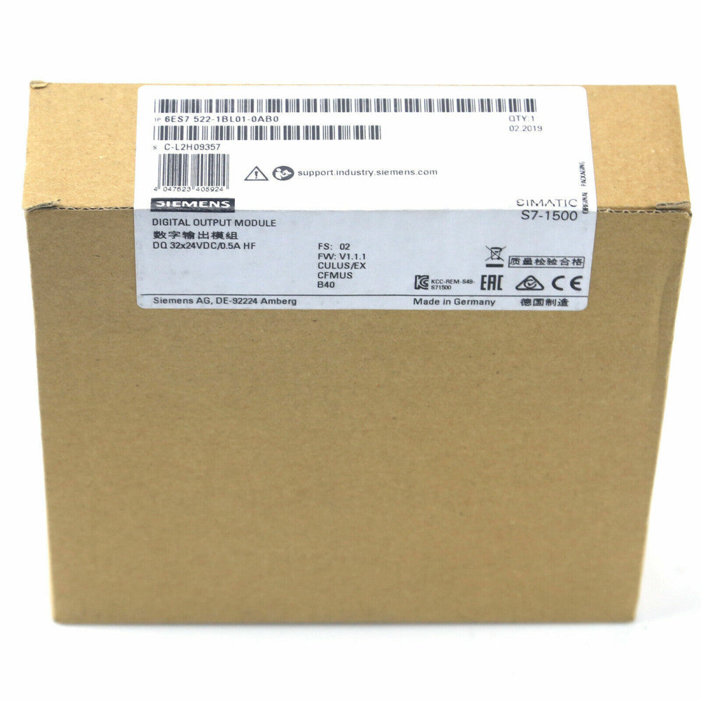 New In Box SIEMENS 6ES7522-1BL01-0AB0 6ES7 522-1BL01-0AB0 Digital Output Module