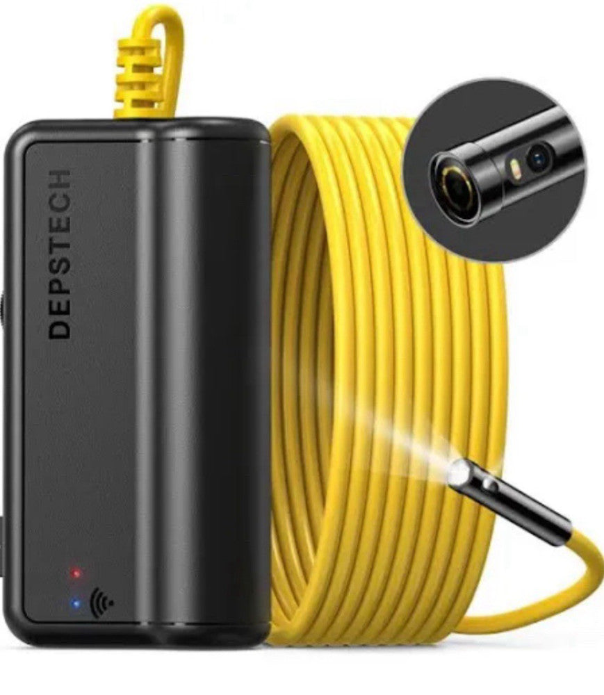 Depstech Dual Lens Wireless Endoscope, 1080P Scope Snake Camera With 7 Led WF028