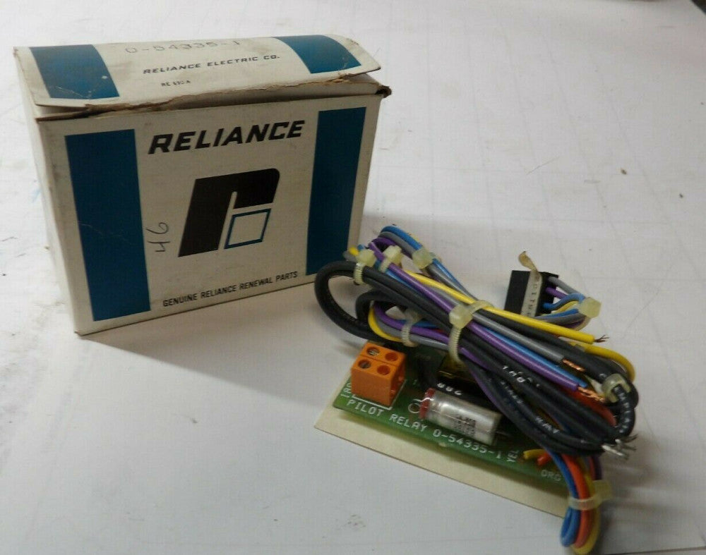 NEW RELIANCE PILOT RELAY PRINTED CIRCUIT BOARD  0-54335-1