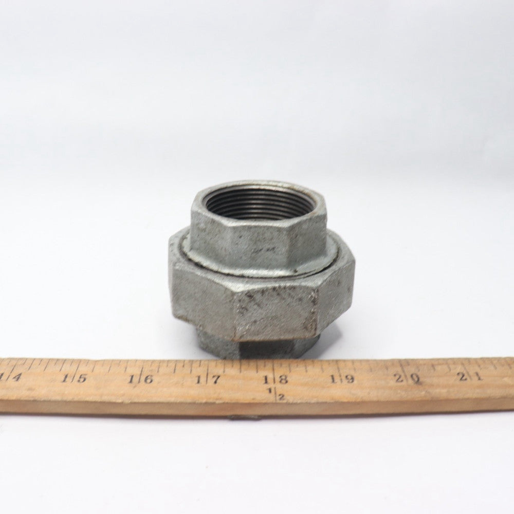 Threaded Union Galvanized Malleable Iron #150 1-1/2" NPT