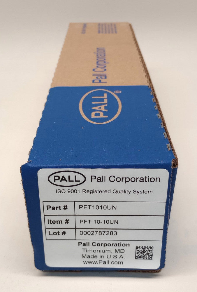 Pall PFT1010UN Filter Cartridge PFT 10-10UN 9-7/8" OAL 2-1/2" OD