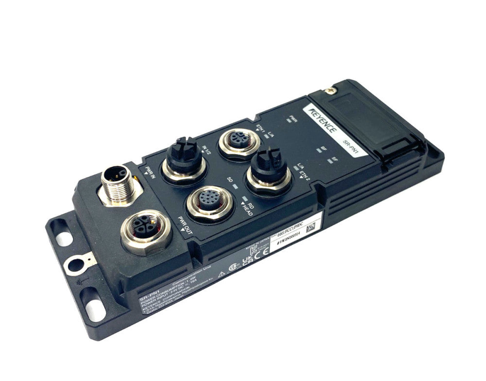 Keyence SR-PN1 PROFINET Communication Unit for AI-Powered Code Reader