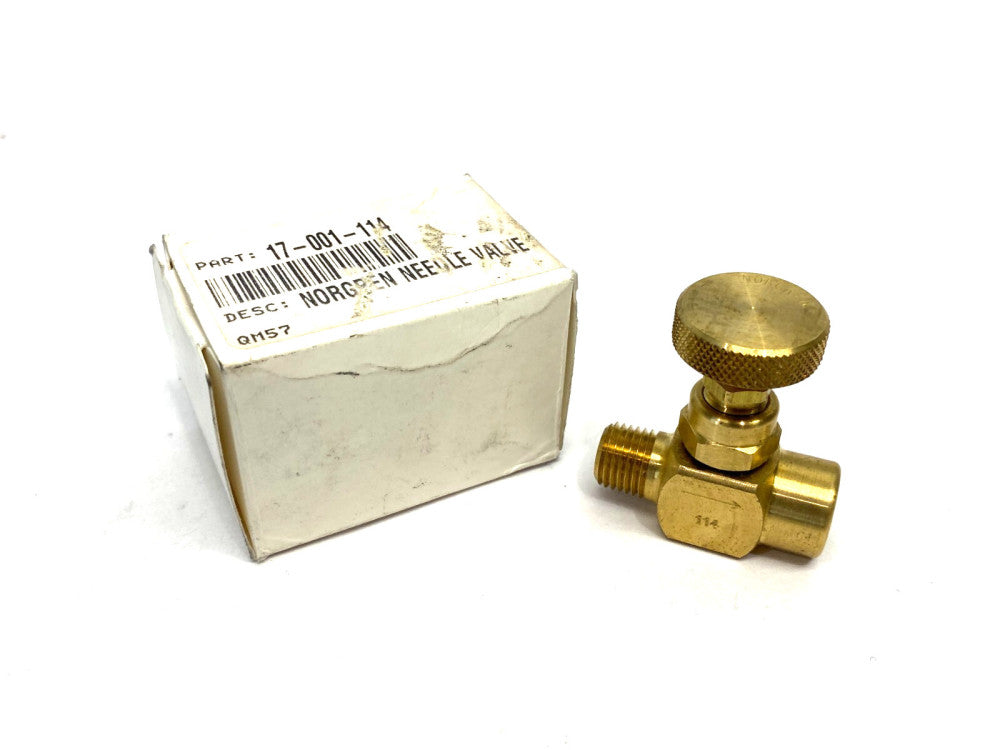 Norgren 17-001-114 Brass Needle Valve