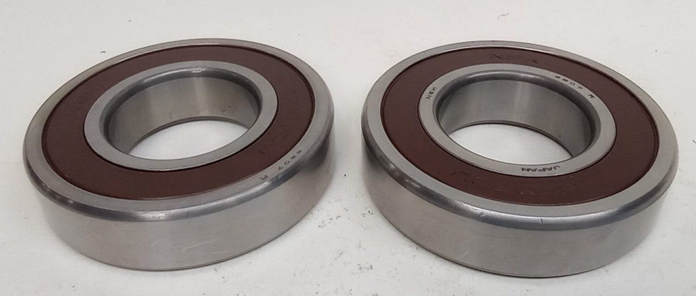 NSK 6207DU Ball Bearing Deep Groove 35X72X17mm 6207-DU (Pack of 2)