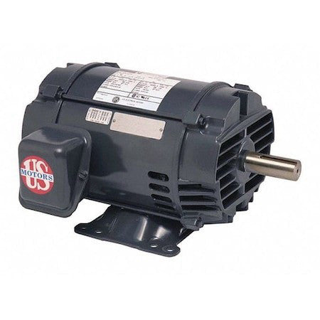U.S. Motors D5p3d Three-Phase Motor, 5 Hp, 215T Frame, 190V, 208-230/460V, 380V