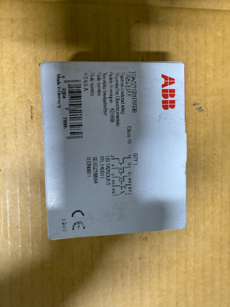 ABB TA25DU6.5 Overload Relay 3P 690V 4.5-6.5AMP (ITEM#257)