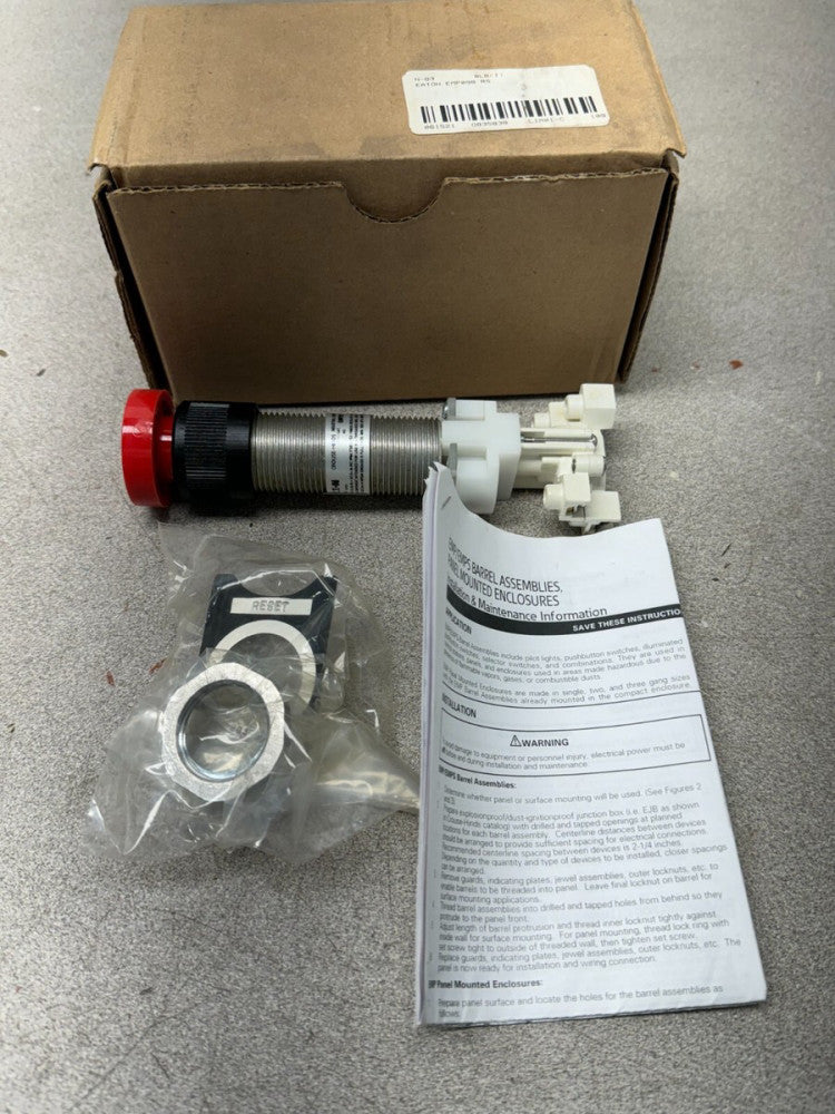 NEW IN BOX EATON MAINTAINED CONTACT PUSH BUTTON EMP098 RS