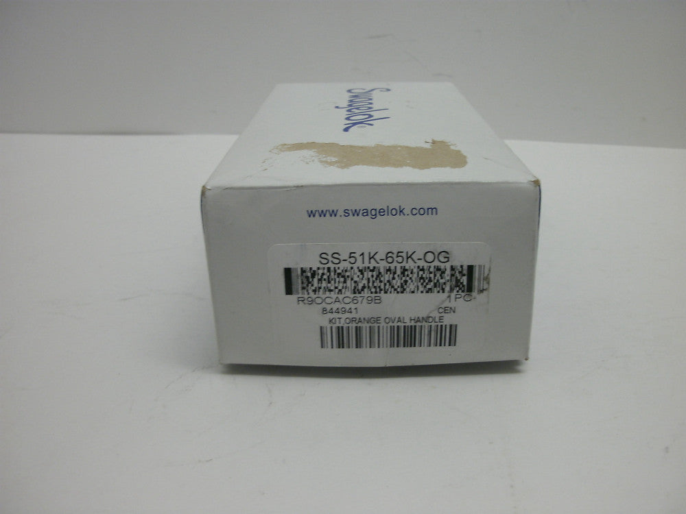 SWAGELOK SS-51K-65K-OG KIT ORANGE OVAL HANDLE STAINLESS STEEL NEW IN BOX