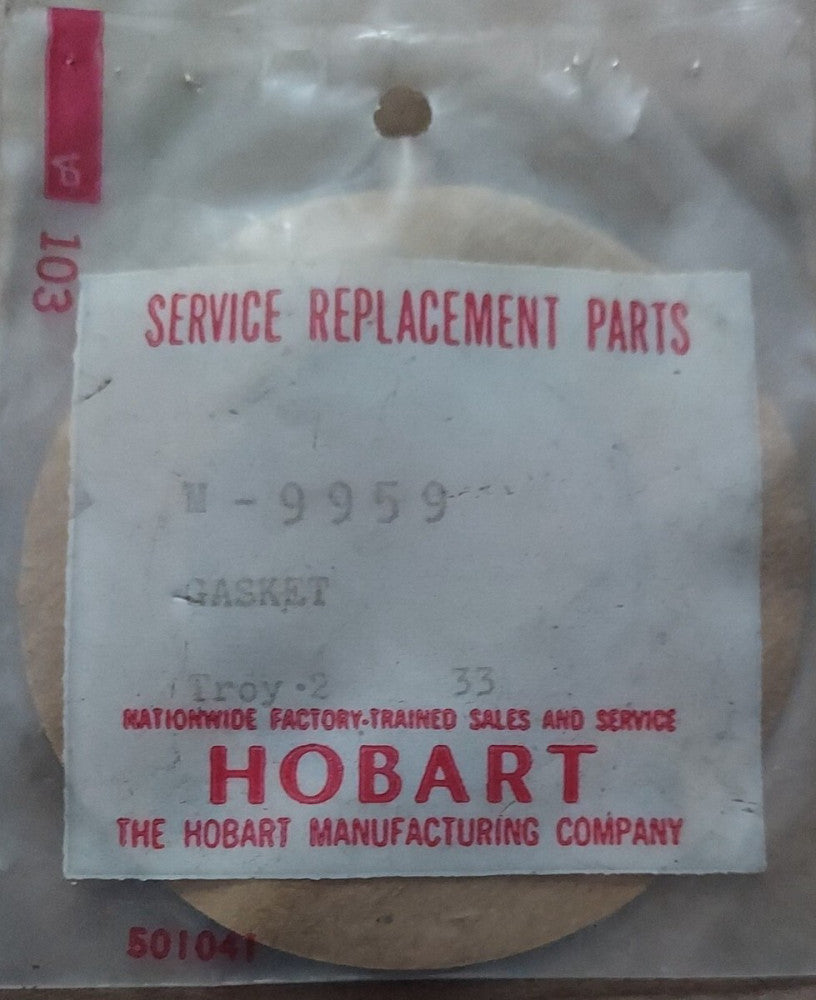 Genuine HOBART M-9959 Gasket - Cover