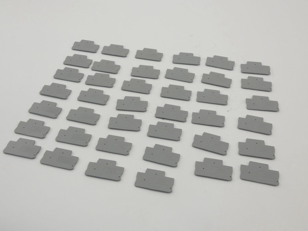 *Lot of 40* Phoenix Contact D-PTTB 2.5 Terminal End Cover - NEW Surplus!