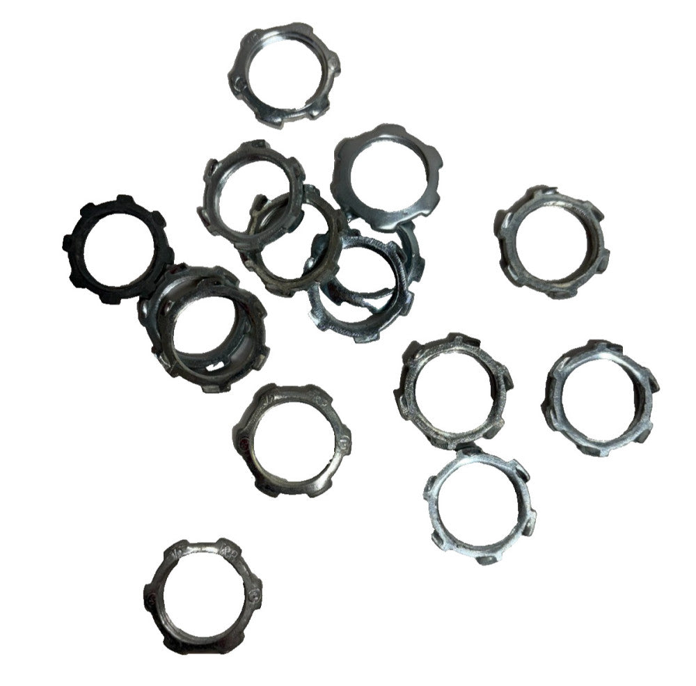 T&B FOR THREADED RMC/IMC, 1/2" TRADE SIZE, STEEL, ZINC PLATED, LOT OF 15