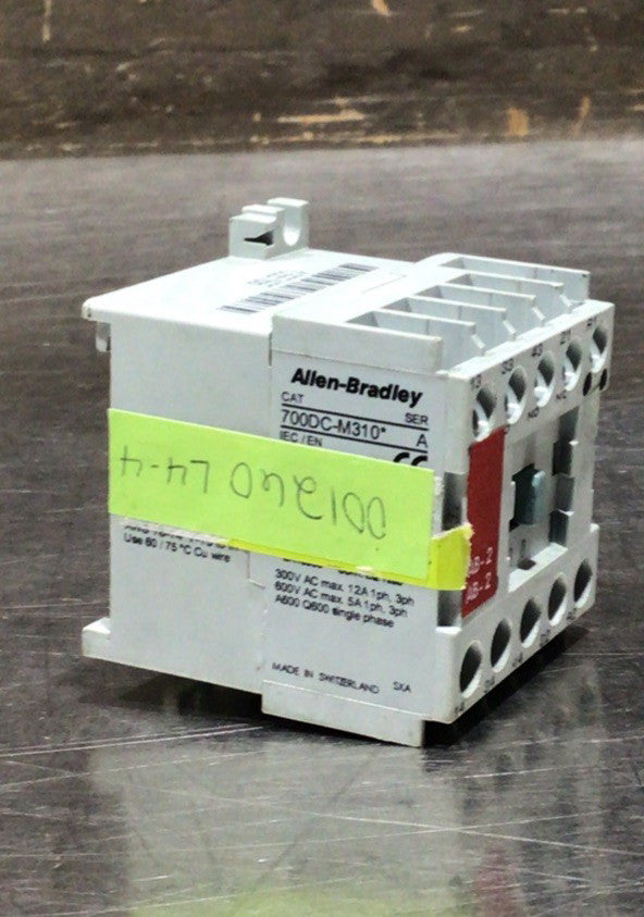 ALLEN BRADLEY 700DC-M310* SERIES A CONTROL RELAY