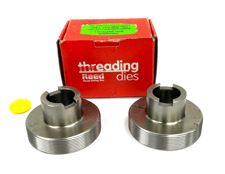 REED RICO 404-029594 THREAD ROLLING DIE 1/2-20 UNRF LOT OF 2
