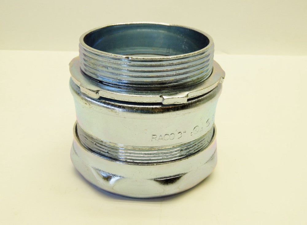 Hubbell Raco 3" Connector 2942  EMT  Compression Connector For Steel