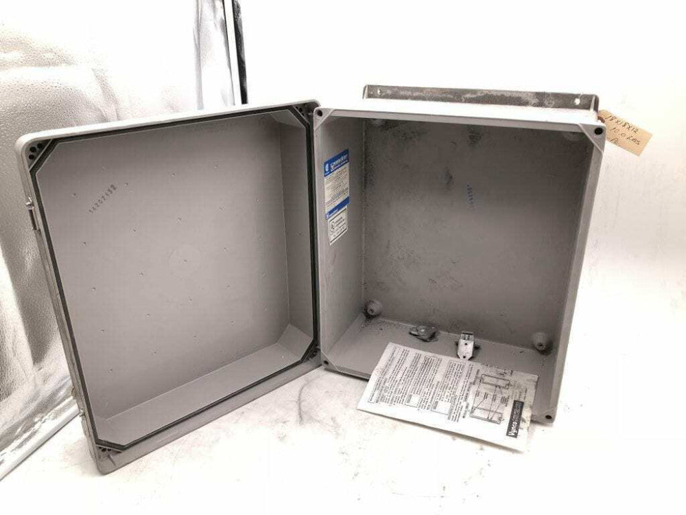 Vynckier Type VJ and RVJ Fiberglass Junction Box 11-1/2" X 13-1/2" X 6"