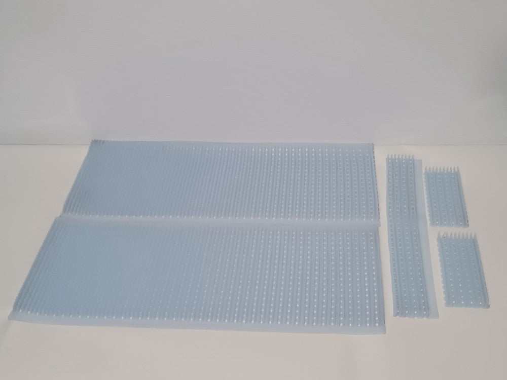 Lot of Assorted Sized Silicone Rectangular Surgical Tool Sterilization Mats