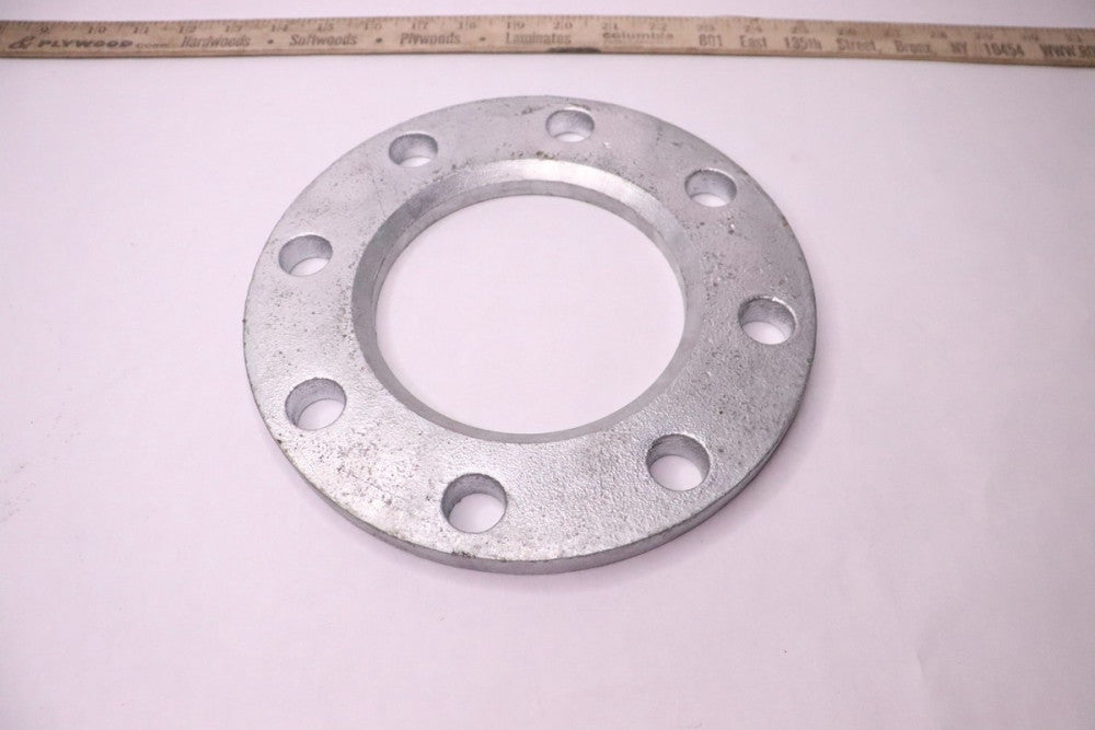 FNW Stub End Back-Up Flange 150 # Galvanized Ductile Iron 4" IPS