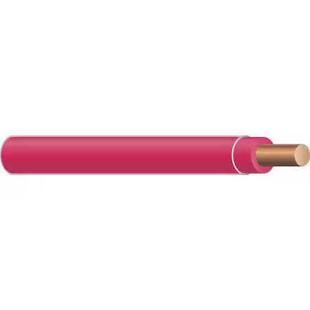 Southwire 11581601 Thhn Building Wire, Copper, 14 Awg, 1C, Red, Solid, 500 Ft
