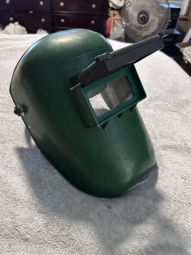 Fibre-Metal Welding Fiberglass Helmet Model # 906-3C Tigerhood Made In USA