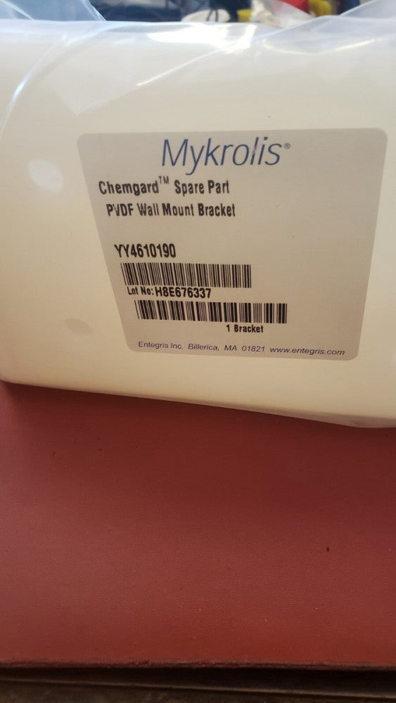 NEW Entegris Mykrolis YY4610190 PVDF Wall L-Mount Bracket ( B2-5A)