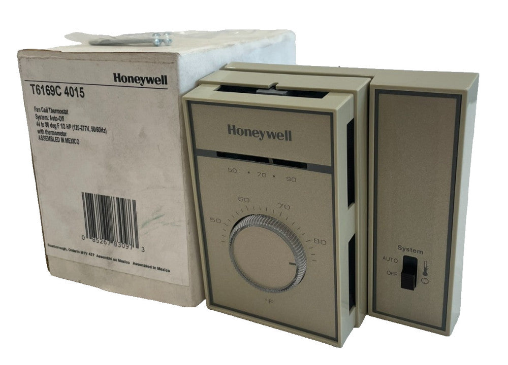 NEW HONEYWELL T6169C4015 FAN COIL THERMOSTAT