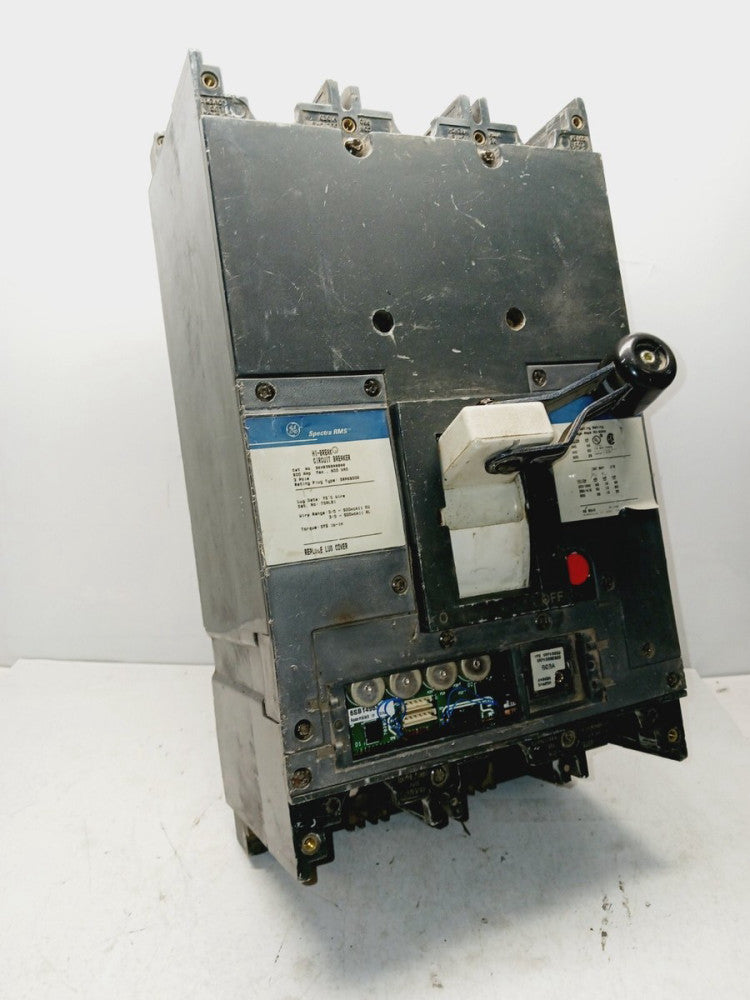 GE SKHB36BA0800 800 AMP HI-BREAK CIRCUIT BREAKER 3P 600 VAC W/SRPK800B800