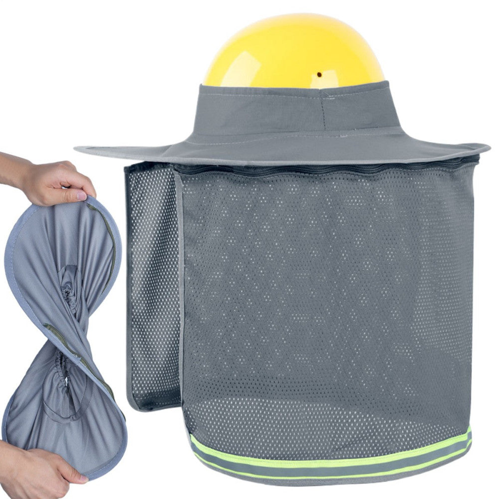 Hard Hat Sun Neck Shield Hard Hat Sun Shade Neck Shield High Visibility