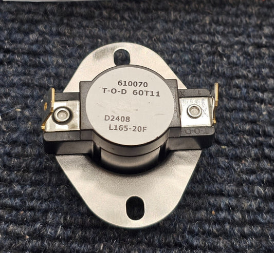 ( QTY 2 ) Supco L165 : Series Snap-Action SPST Limit Control Thermostat
