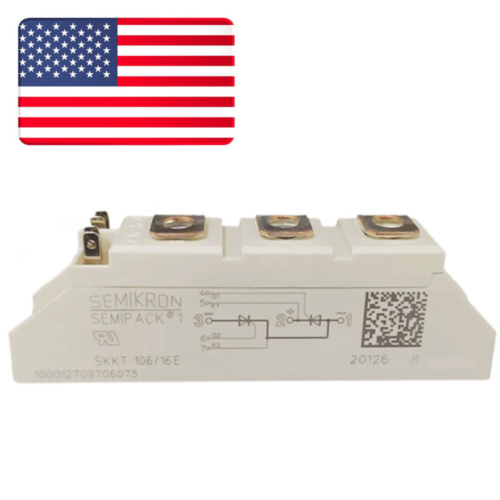 1PC NEW SEMIKRON SKKT106/16E SKKT10616E SKKT106-16E MODULE US Stock